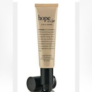 PHILOSOPHY HOPE IN A JAR A-Z COMPLEXION PERFECT BB CREAM SPF 20 TAN TO DEEP 1 OZ